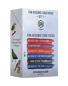 Wingspan Fan-designed card packs Set 1