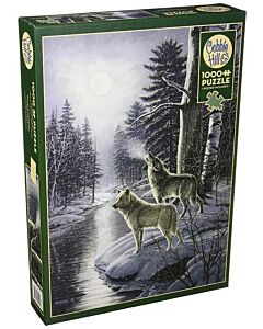 Wolves at Moonlight puzzle