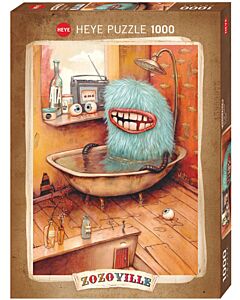 Heye Puzzle Zozoville Bathtub