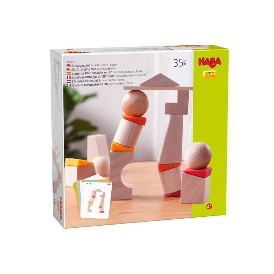 3D Compositiespel Balanceertorens