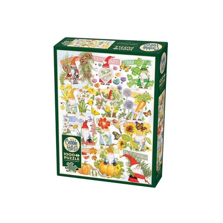 A Happy Gnome Life puzzle 1000