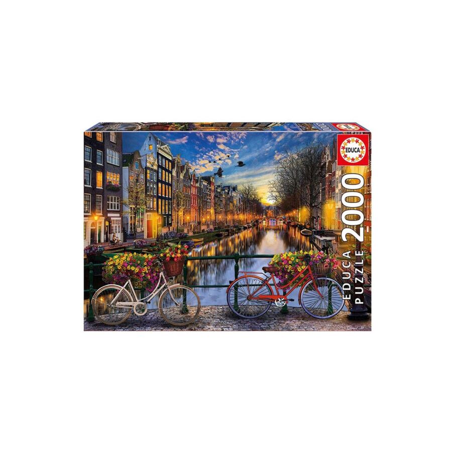Amsterdam with love - Educa puzzle 2000