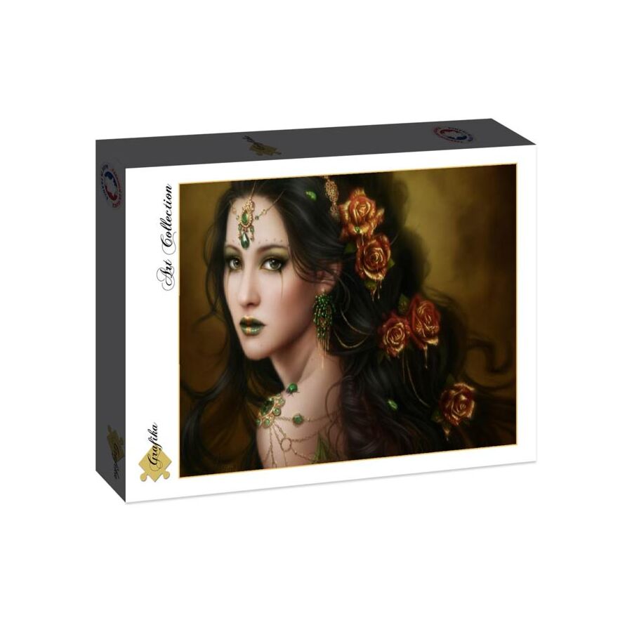 Art Collection Cris Ortega Golden Rose