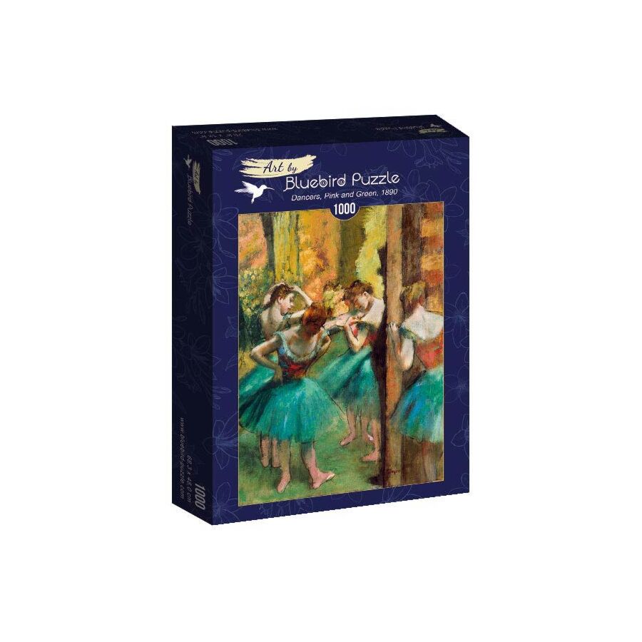 Bluebird puzzle Degas: Dancers, Pink and Green
