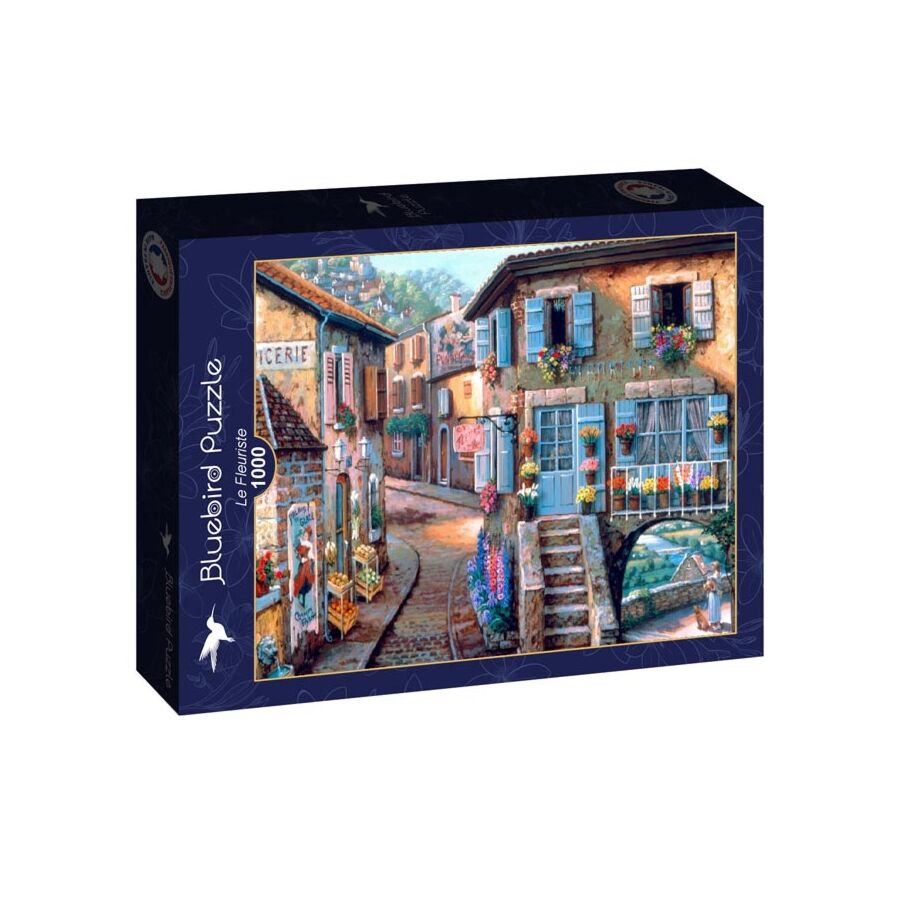 Bluebird puzzel Bloemist