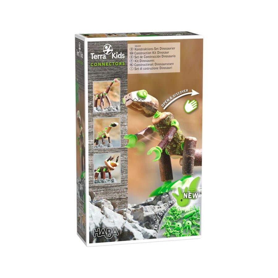 Terra Kids Connectors - Constructieset Dinosaurussen