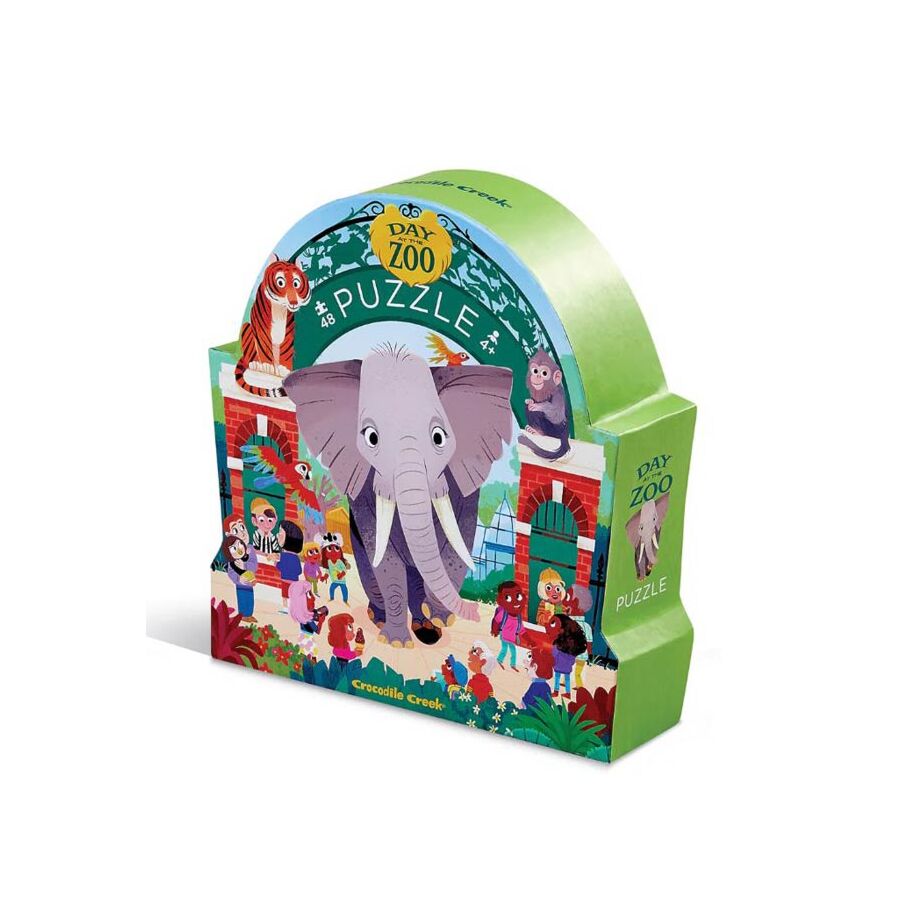 Day at the Zoo puzzle 4+