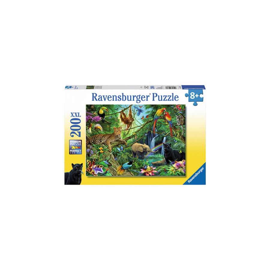 Dieren in de Jungle (ravensburger puzzel 200 stukken)