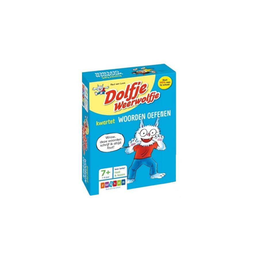 Dolfje Weerwolfje Kwartet Woorden Oefenen