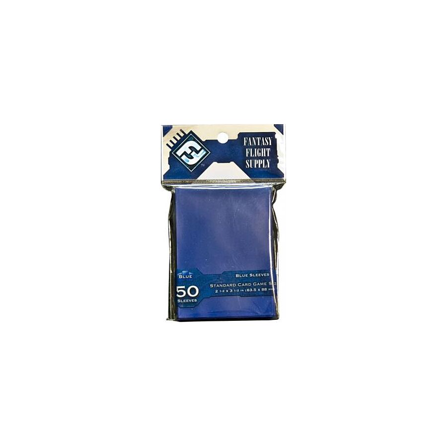 Standard Card Game Sleeves (63,5x88mm) blue (50)