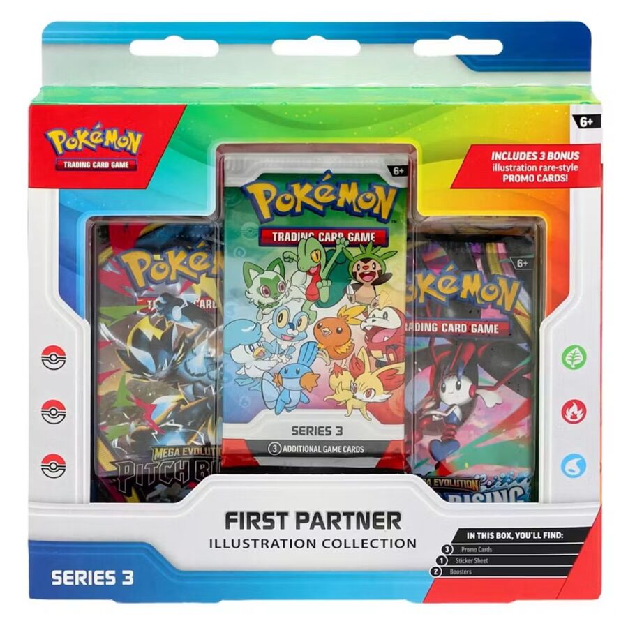 Pokémon - First Partner Illustration Collection - Series 3
