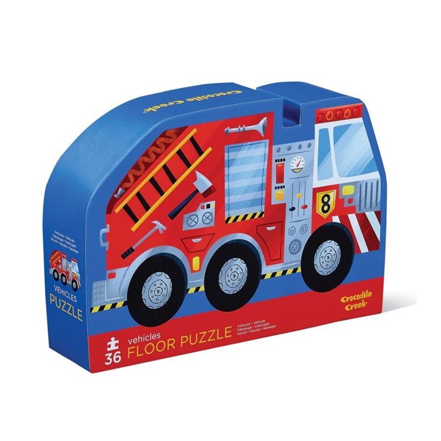 Floor puzzle Vehicles Crocodile Creek 36