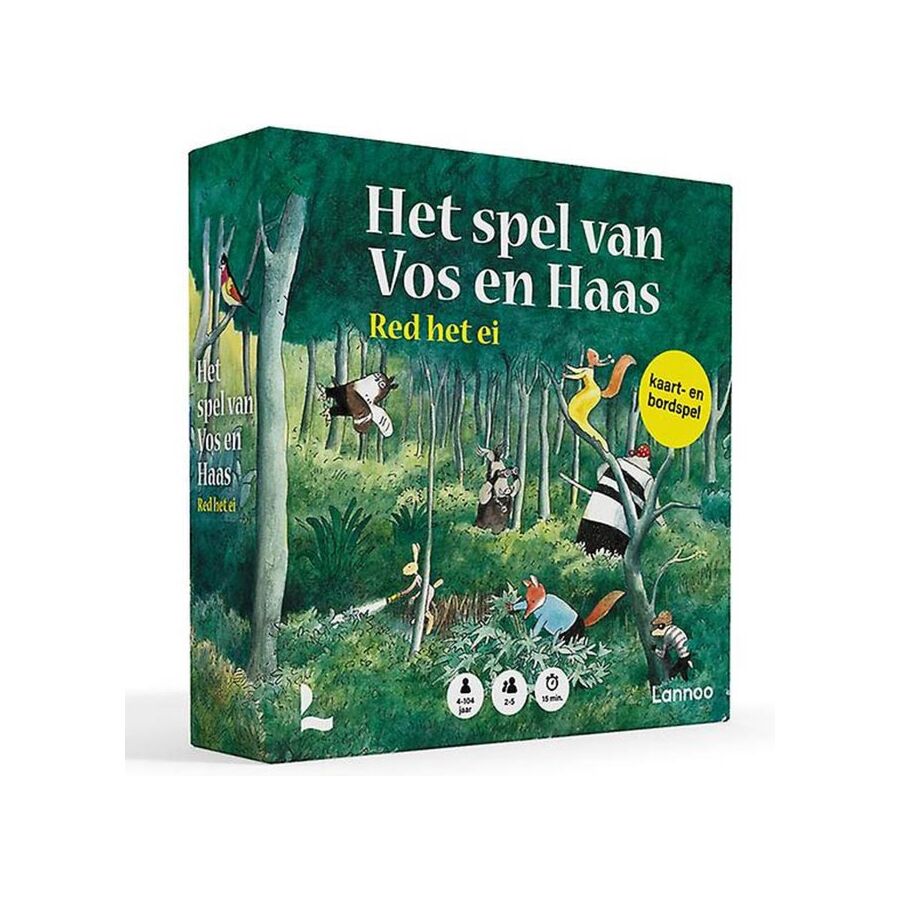 Het spel van Vos en Haas: Red het ei
