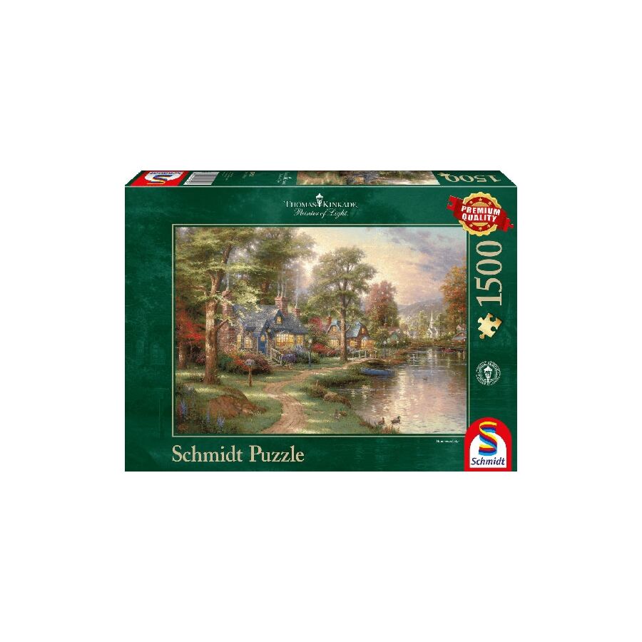 Hometown lake (Schmidt puzzle)