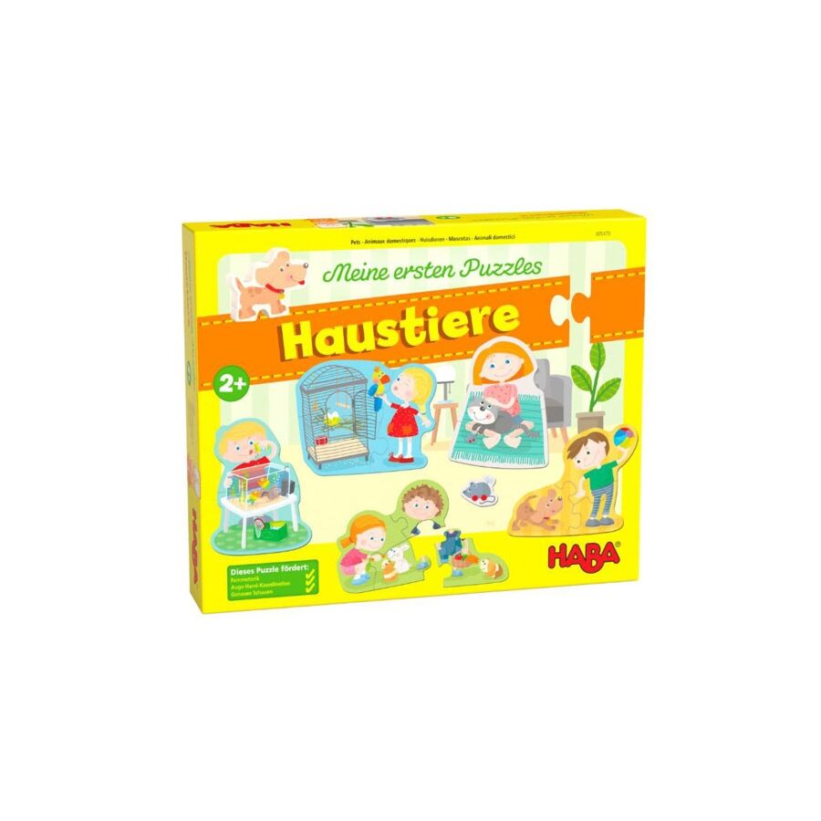 Mijn eerste puzzels huisdieren HABA 305470