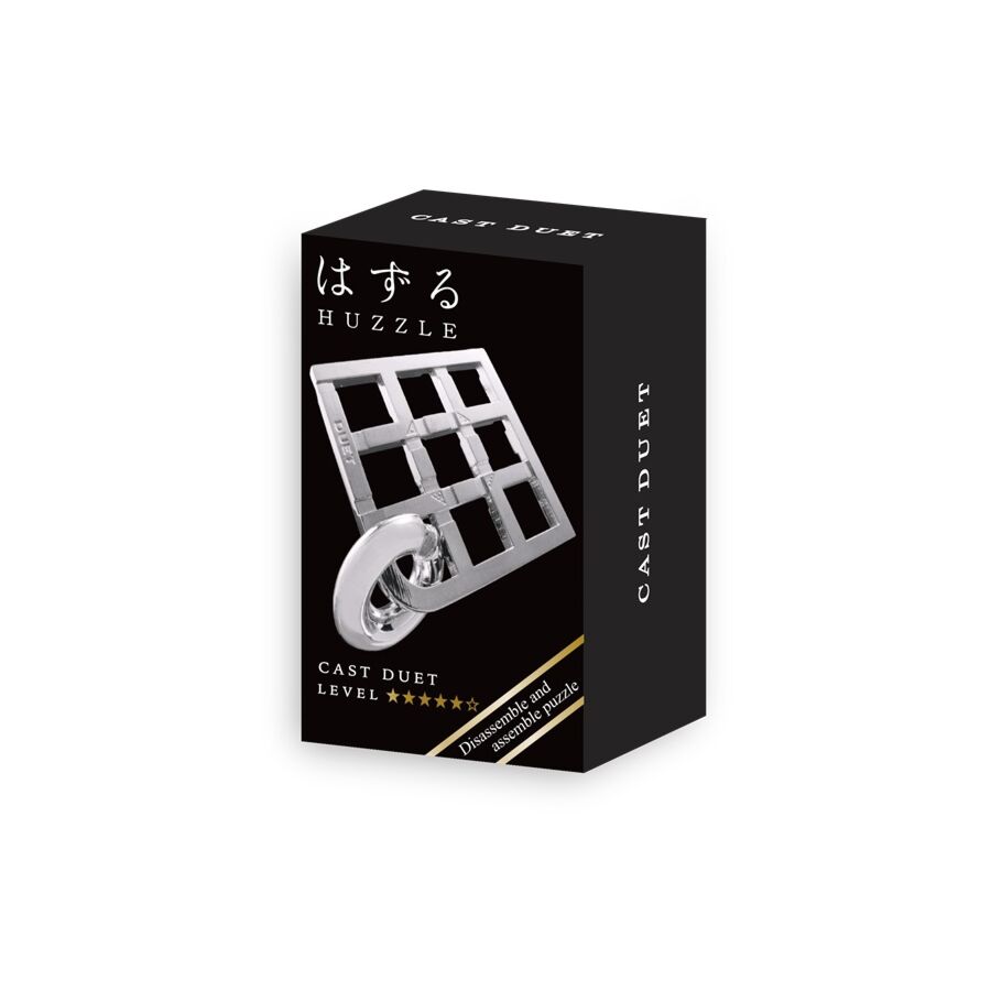 Huzzle Duet mini silver