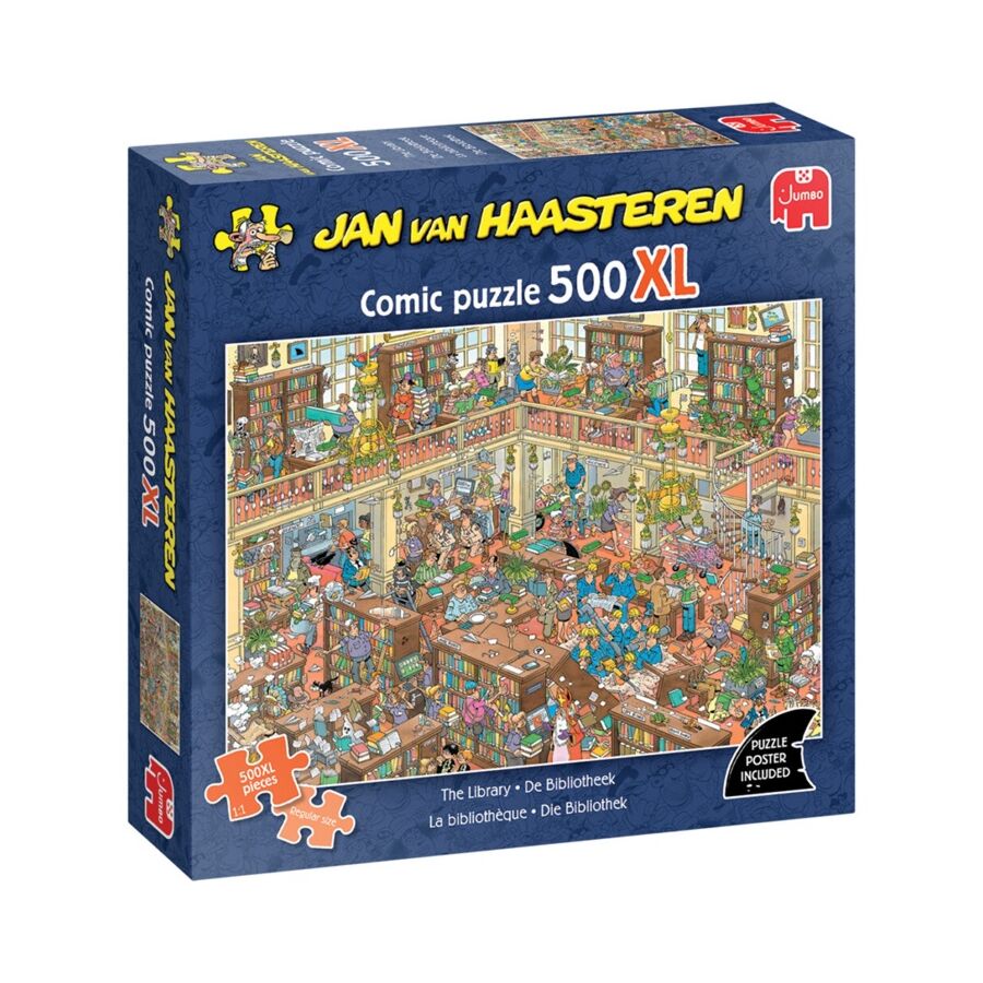 Jan van Haasteren De Bibliotheek