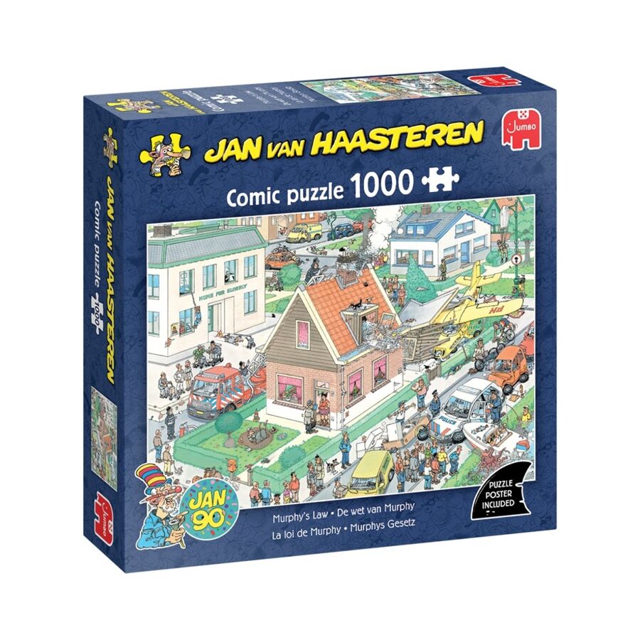 Jan van Haasteren puzzle Murphy's Law 1000