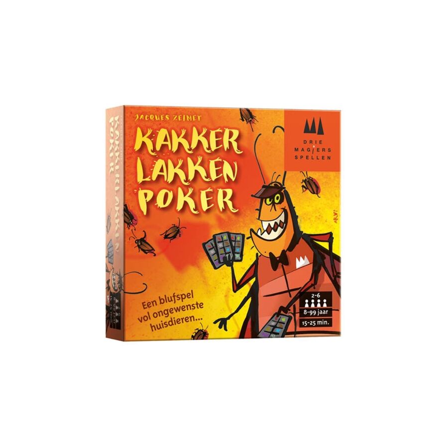 Spel Kakkerlakkenpoker (Drei Magier)