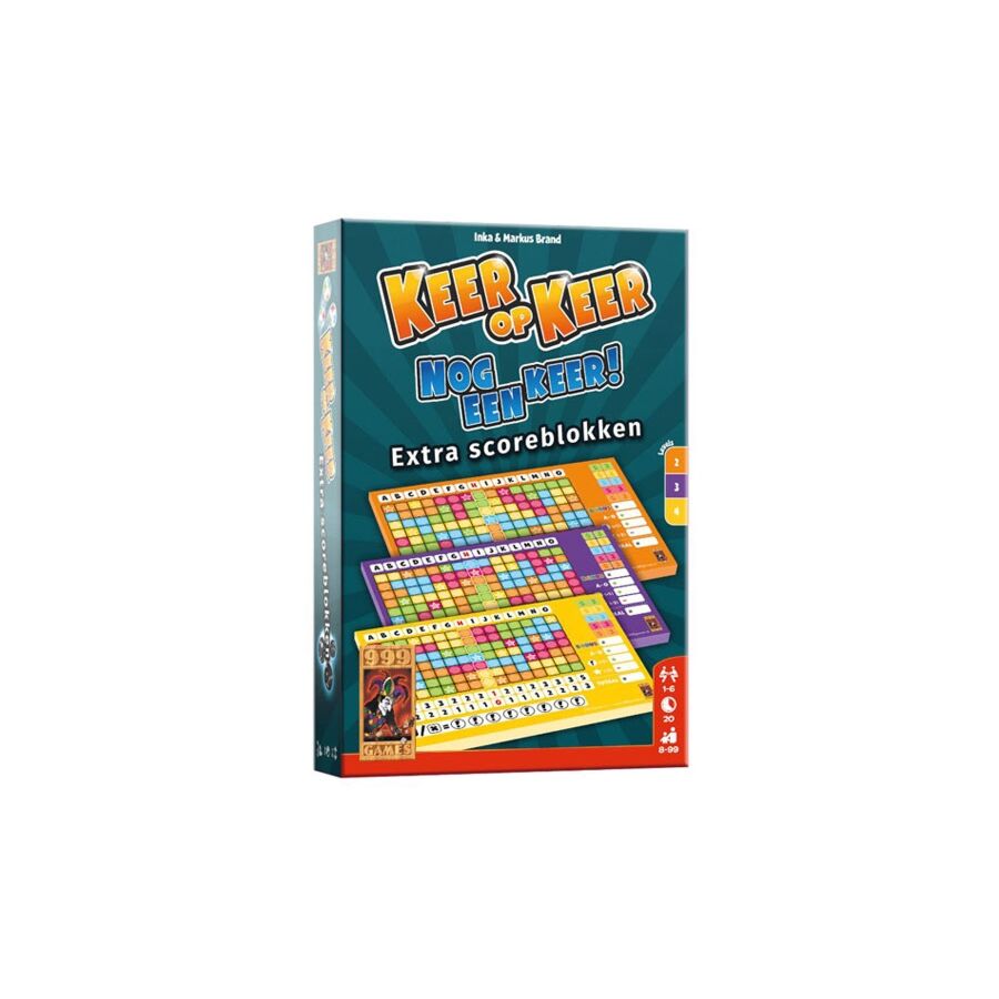 Extra scoreblaadjes voor Keer op Keer