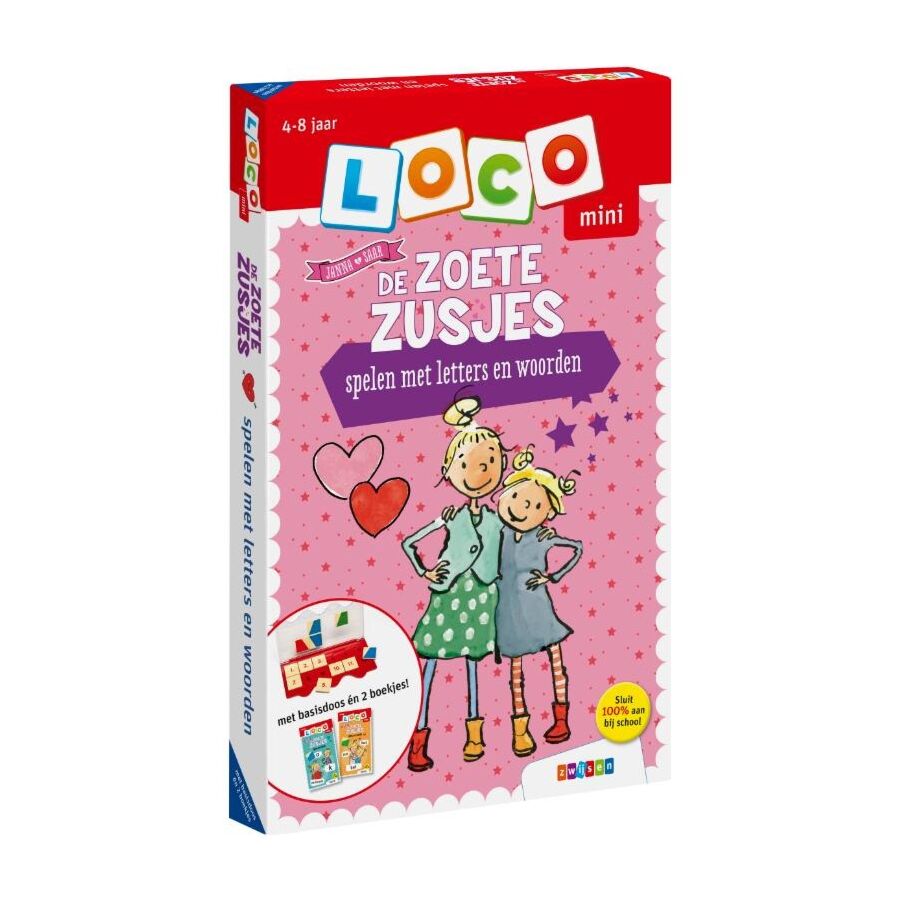Loco Mini De Zoete Zusjes - Spelen met letters en woorden