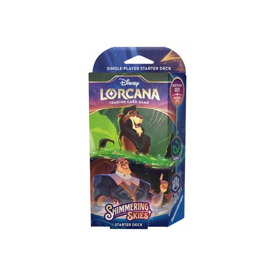 Lorcana Shimmering Skies Scar & Kronk