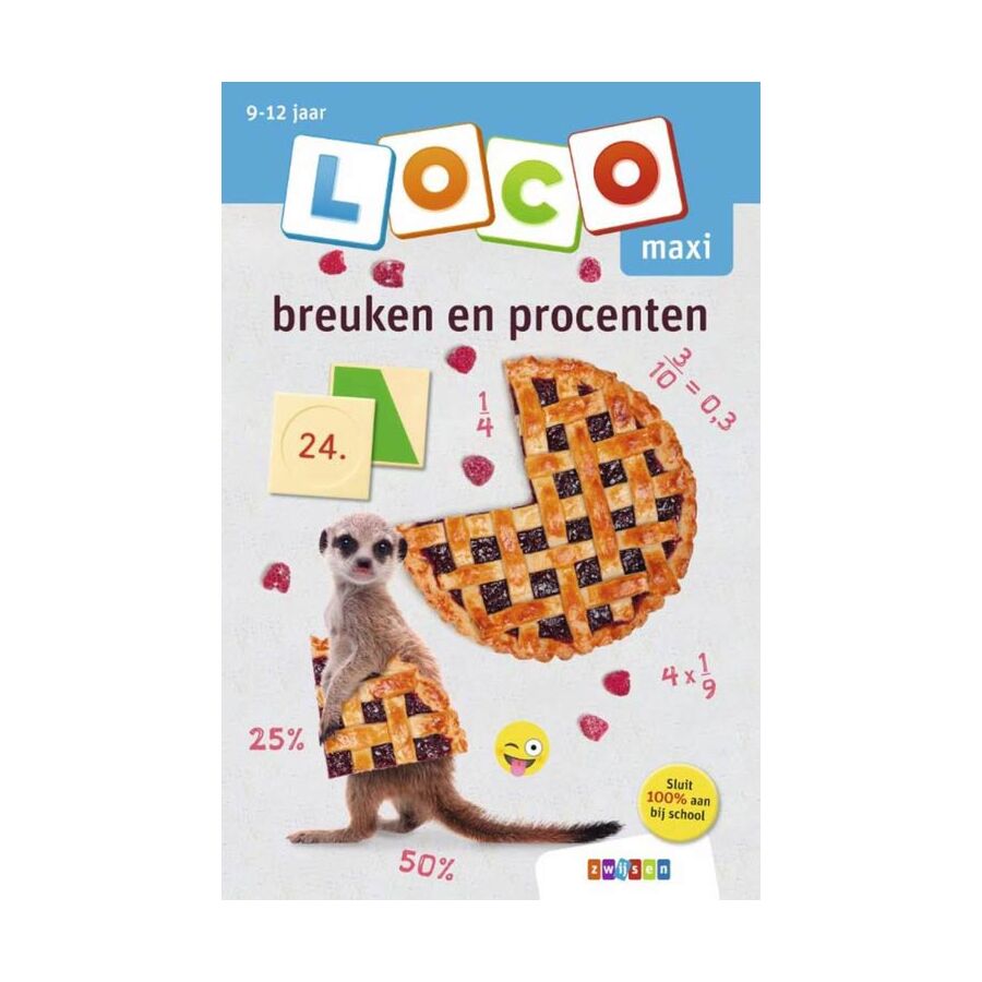 Loco Maxi boekje Breuken en Procenten