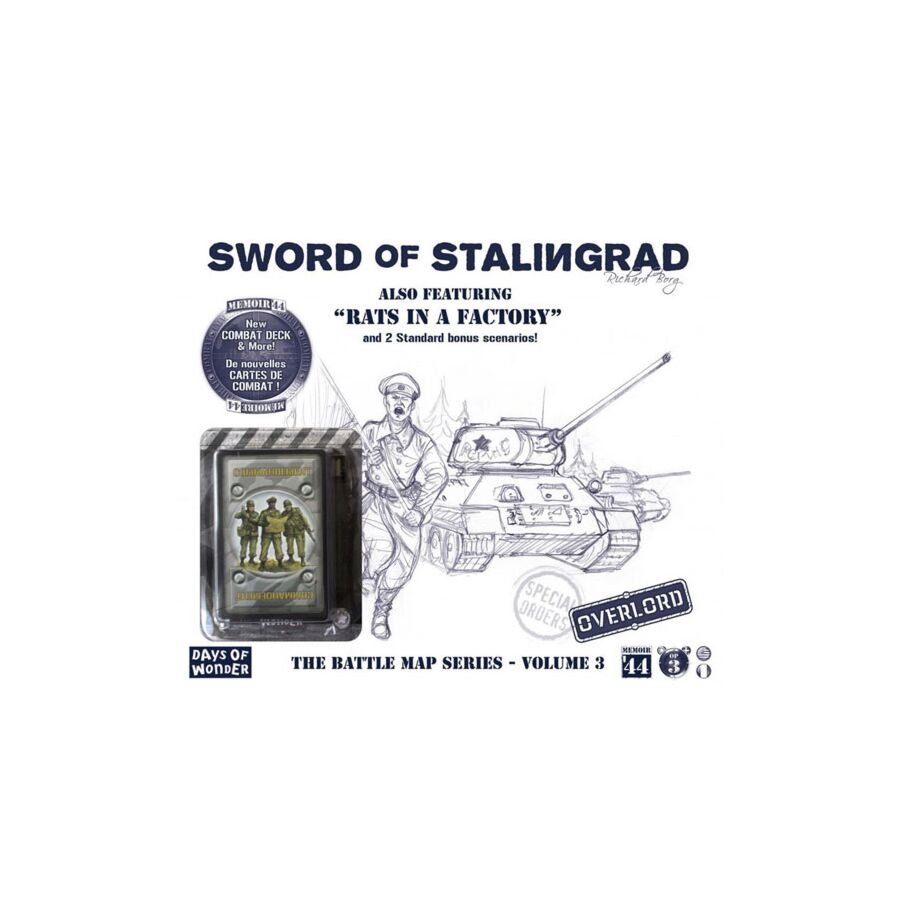 Memoir 44 Battle Map Sword of Stalingrad
