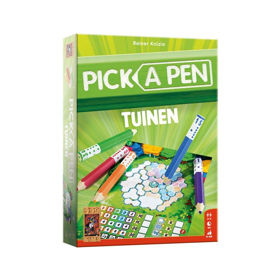 Pick a Pen Tuinen 999 games