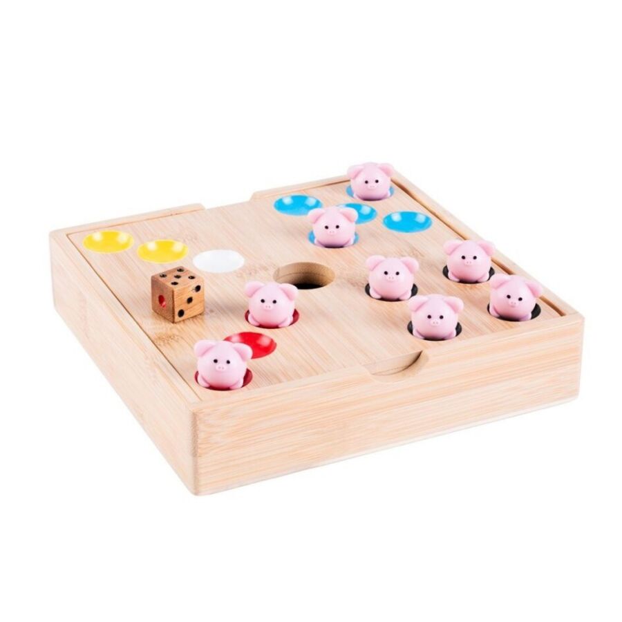 Pig Hole game Bamboo (Engelhart)