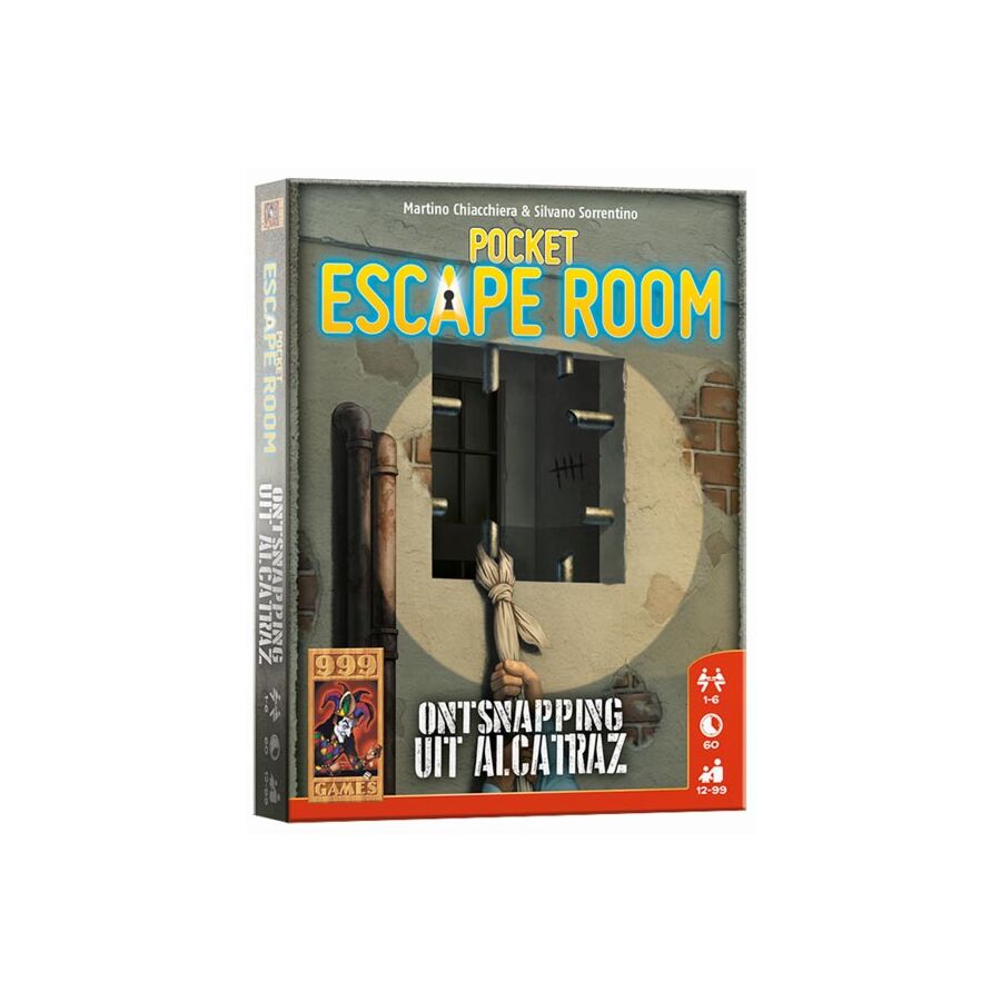 Pocket Escape Room spel Ontsnapping uit Alcatraz (999 games)