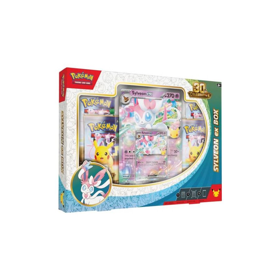 Pokémon 30th Anniversary Sylveon ex box