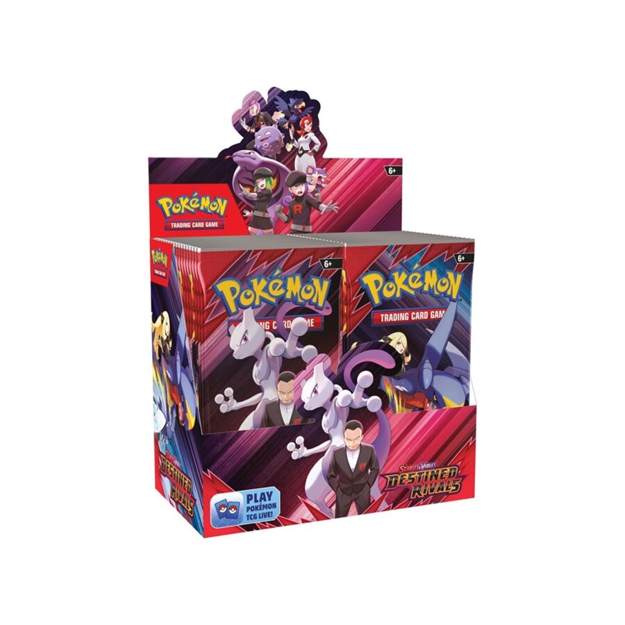 Pokémon Scarlet & Violet Destined Rivals Booster display
