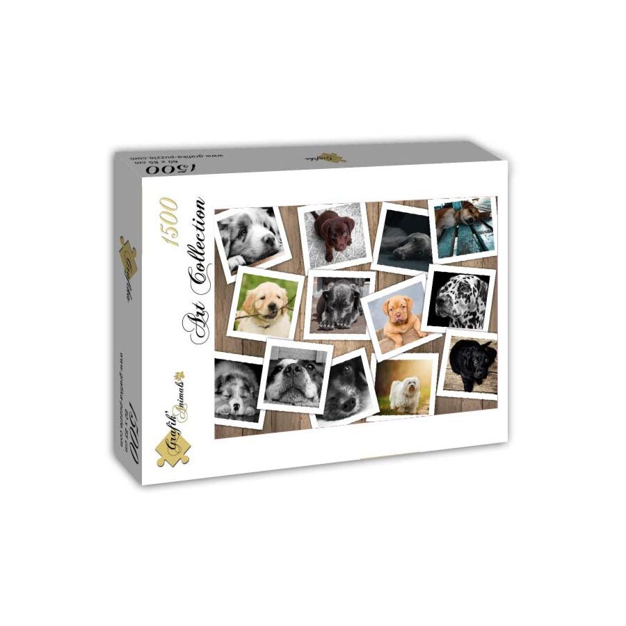 Puzzel met honden 1500 stukjes