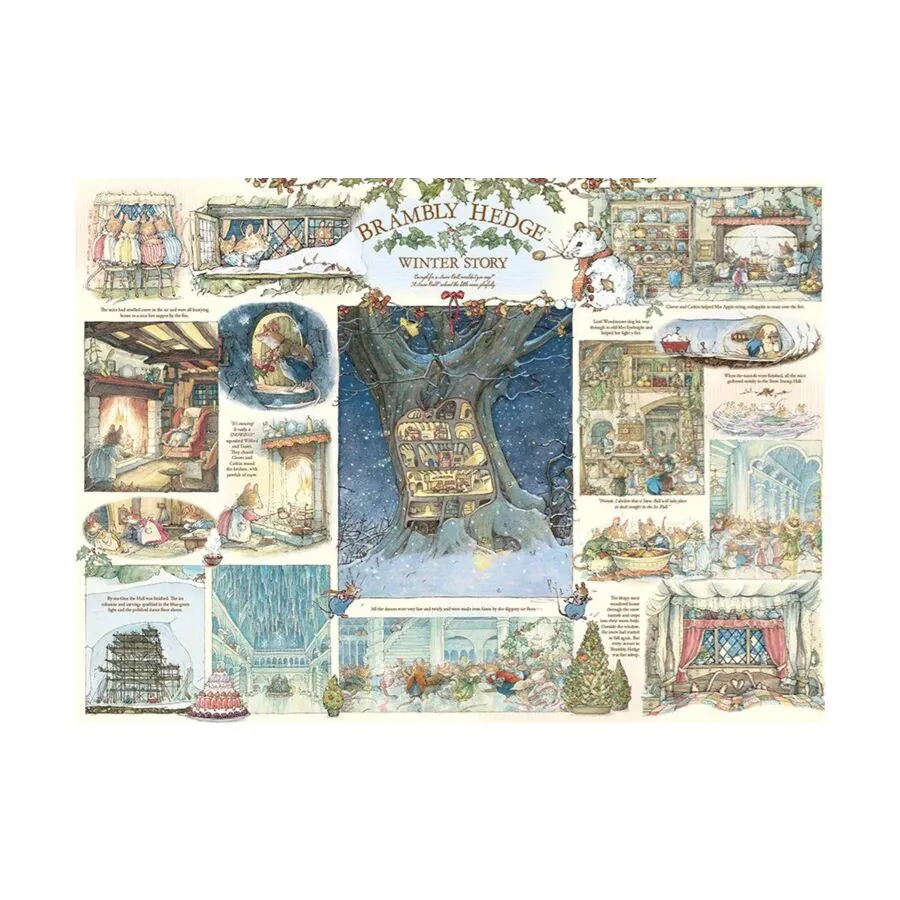 Brambly Hedge puzzle 1000 pieces - Winter Story