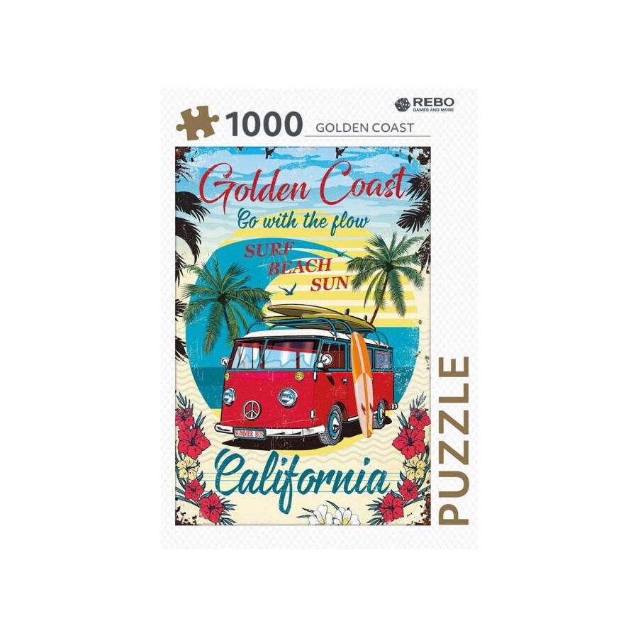Rebo Puzzle 1000 Golden Coast