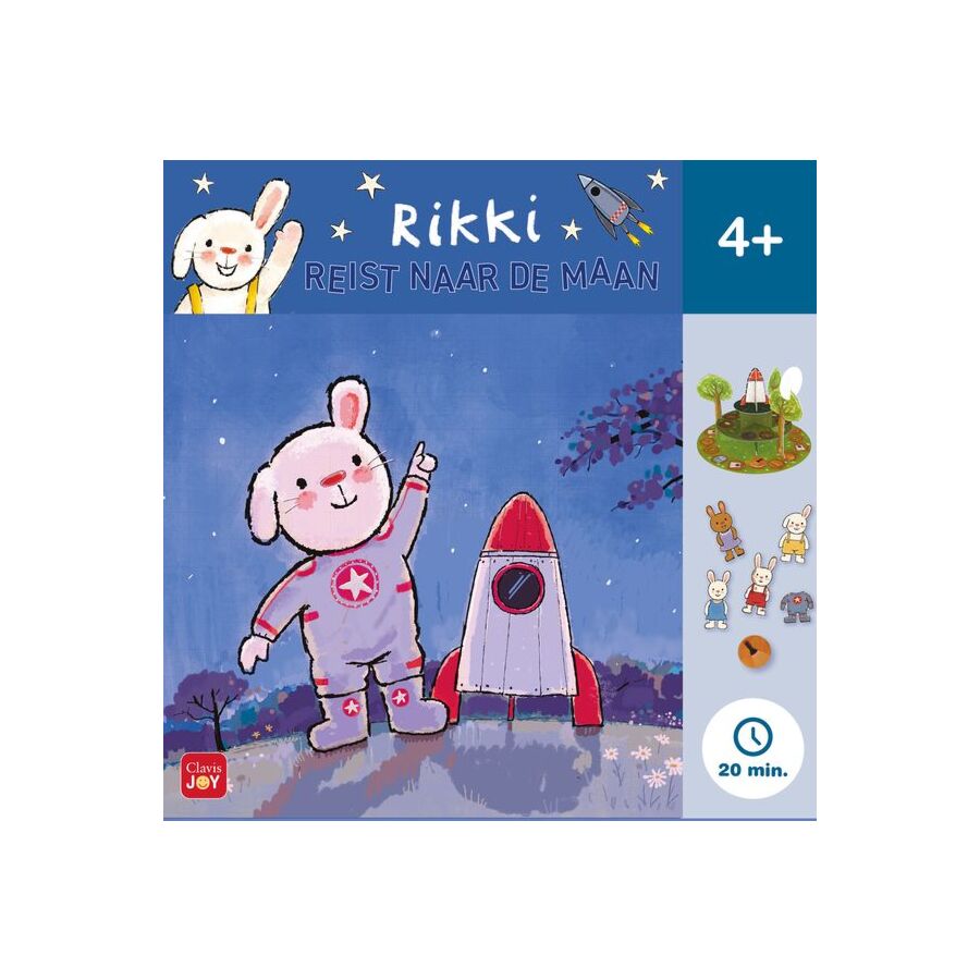 Rikki Reist naar de Maan - Spel Clavis 4+