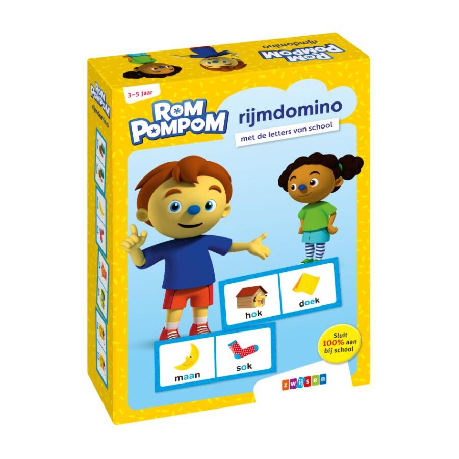 Rompompom Rijmdomino