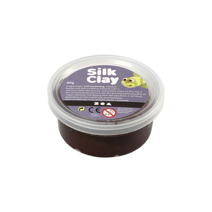 Silk Clay Bruin 40g