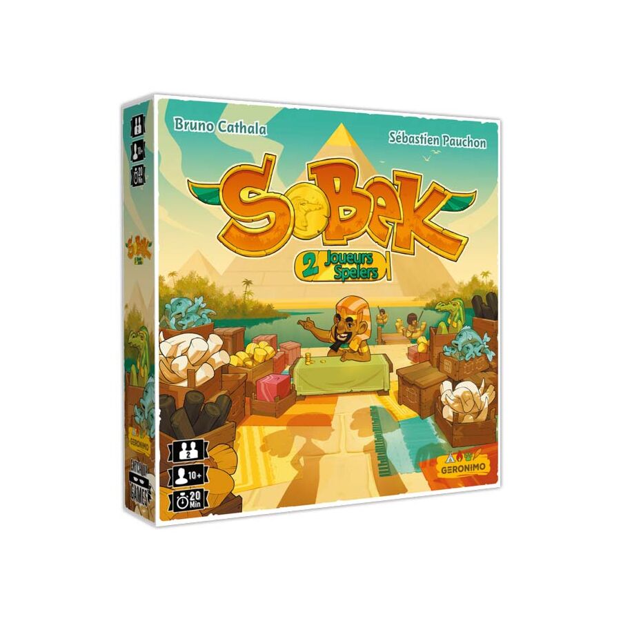 Sobek 2 spelers spel Geronimo