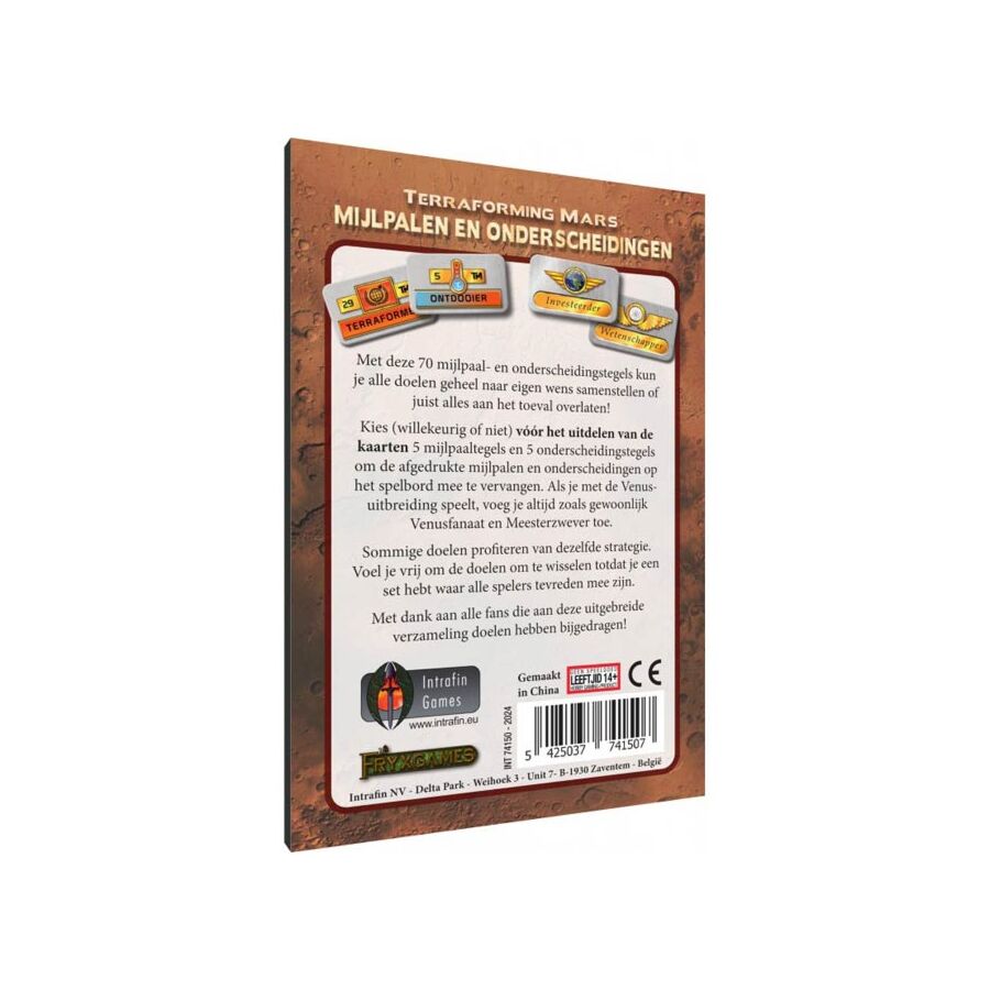 Terraforming Mars Mijlpalen en Onderscheidingen