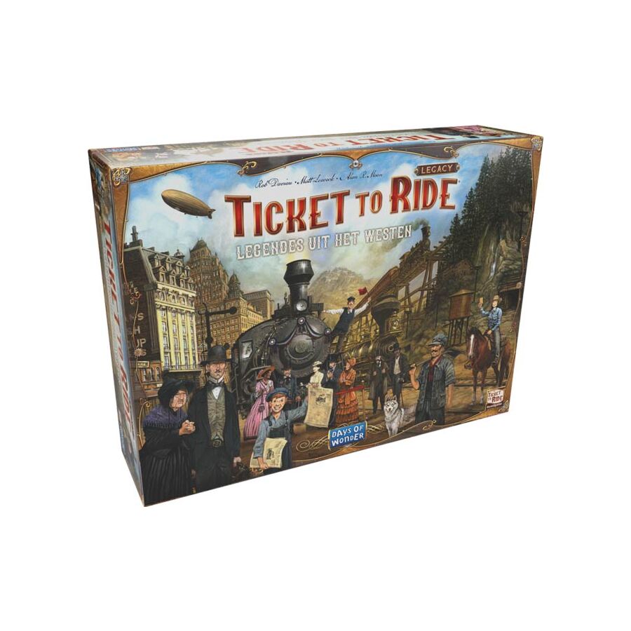 Ticket to Ride Legendes uit het Westen