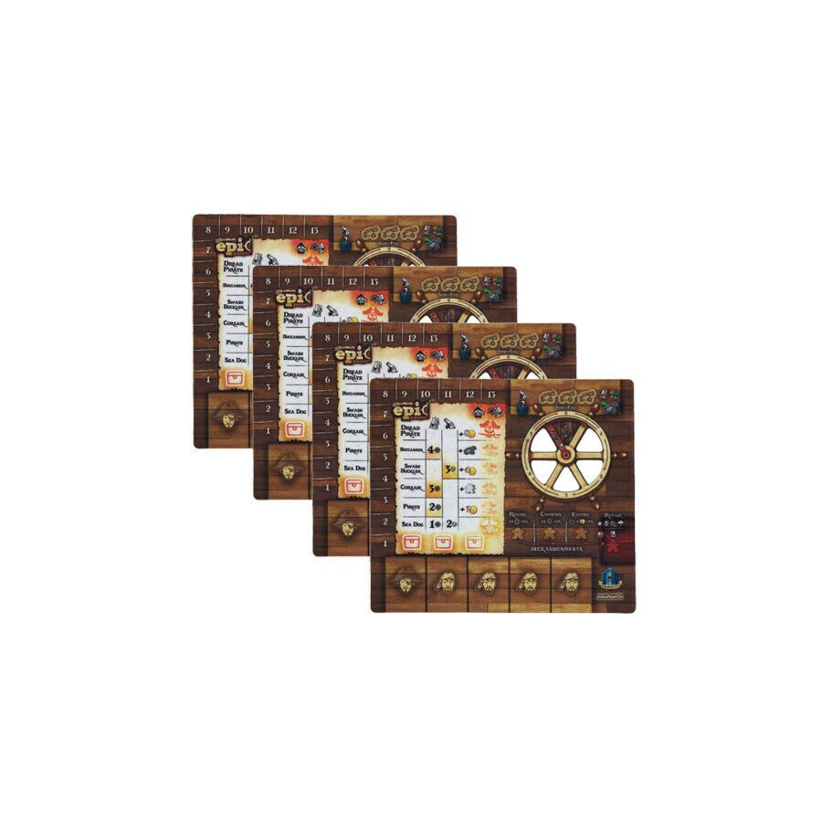Tiny Epic Pirates Game Mat Set