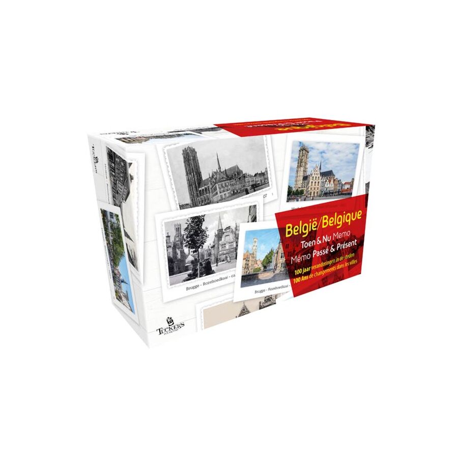 Toen en nu België Memory spel