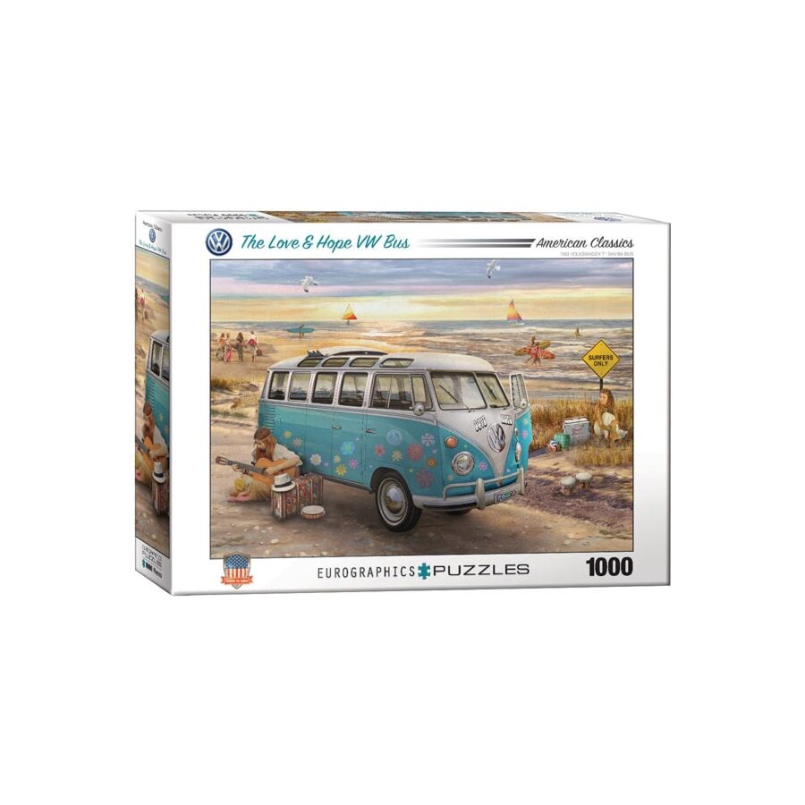 The Love & Hope VW Bus (Eurographics puzzle)