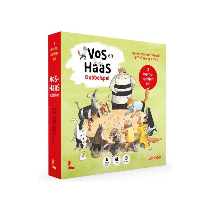 Vos en Haas dubbelspel Lannoo