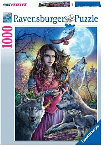 Legpuzzel Beschermvrouw van de wolven (Ravensburger 1000)