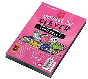 Dobbel zo Clever Challenge scorebloks (999 games)