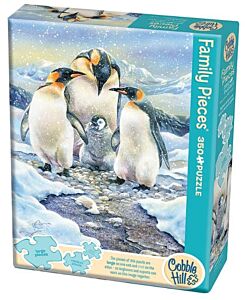Penguin Family familiepuzzel Cobble Hill