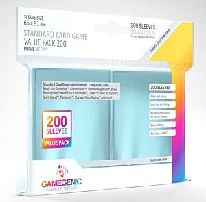 Standard Sleeves PRIME Value pack (Gamegenic)